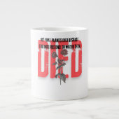 funny quotes died red Flower plants Grote Koffiekop (Voorkant)