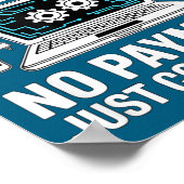 Funny Quotes For Men And Dad. Programming Quote  Poster (Hoek)