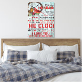 Funny Quotes To Husband | Gift For Man | Canvas Afdruk (Insitu (Slaapkamer))