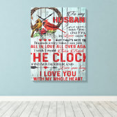 Funny Quotes To Husband | Gift For Man | Canvas Afdruk (Insitu (Houten vloer))