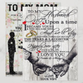 Funny Quotes To My Husband | Gift For Husband | Menu (Voorkant / Achterkant)