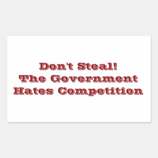 Funny Quottes for Rectangle Stickers (Voorkant)