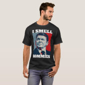 Funny R. Reagan I Smell levert politieke humor T-shirt (Voorkant volledig)