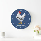 Funny Raad wie kip poo White Hen krijgt Grote Klok (Huis)