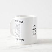 Funny Rabbit Cartoon Koffiemok (Voorkant links)