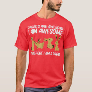 Funny Rabbit Gift for Men Bunny Rabbit Mamma T-shirt