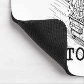 Funny Raccoon 2026 Snarky New Year, Rollin' 2025 I Muismat (Hoek)