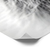 Funny Raccoon Bathroom Print, Toilet Paper Hat Poster (Hoek)