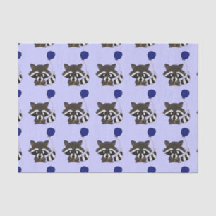Funny Raccoon Birthday Tissue Paper Tissuepapier