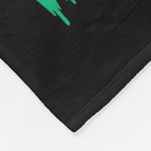 Funny Raccoon Christmas Trash Panda Xmas  Fleece Deken (Hoek)