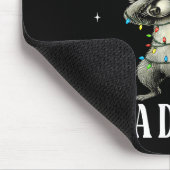 Funny Raccoon First Of All I'm A Delight Merry Chr Muismat (Hoek)