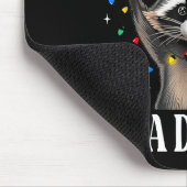 Funny Raccoon First Of All I'm A Delight Merry Chr Muismat (Hoek)