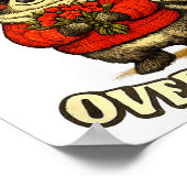 Funny Raccoon I’d Ck You Over Trash Valentines Day Poster (Hoek)