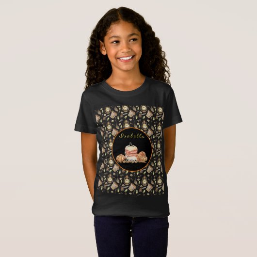 Funny Raccoon past Tekst en Kleur aan T-shirt (Voorkant volledig)