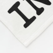 Funny Raccoon Rollin' Into 2026 Dumpster Fire New  Fleece Deken (Hoek)