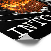 Funny Raccoon Rolling Into 2026 Retro New Year 202 Poster (Hoek)