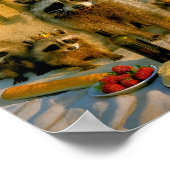 Funny Raccoon Royalty in North Myrtle Beach Poster (Hoek)