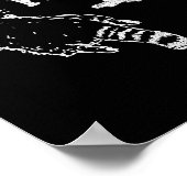 Funny Raccoon,trashed Panda For Him Men, Women  Poster (Hoek)