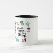 Funny Raccoon Valentijnsdag Gift Mok (Midden)