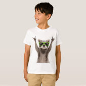 Funny racoon t-shirt (Voorkant volledig)