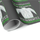 Funny Rad Tech Joke X-ray Radiologic Humor Cadeaupapier (Rol Hoek)