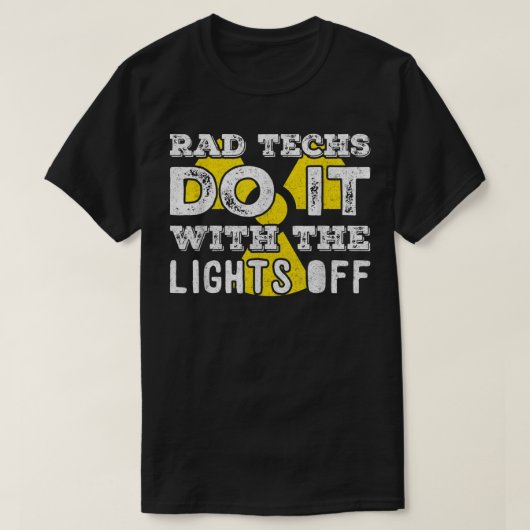 Funny Rad Tech Radiology Technoloog Week G T-shirt (Design voorkant)