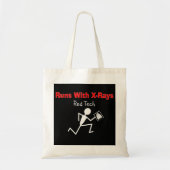 Funny Rad Tech Stickman Tote Bag (Voorkant)