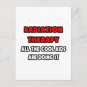 Funny Radiation Therapist Shirten en geschenken Briefkaart