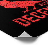 Funny Radicalized By Basic Decency Feminist Activi Poster (Hoek)