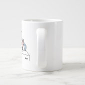 Funny Radiologist Cartoon Xray Technische Humor Grote Koffiekop (Achterkant)