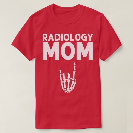 Funny Radiology Design for Mam Women Xray Skeleton T-shirt (Design voorkant)
