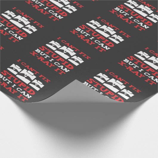 Funny Radiology Xray Botten Rad Tech Radiologist Cadeaupapier (Hoek)