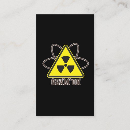 Funny Radiology Xray Radiation Rad Tech Visitekaartje (Voorkant)