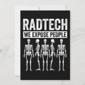 Funny Radioloog Joke Radiology Humor Rad Tech Kaart (Voorkant)