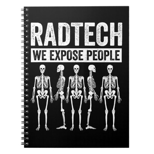 Funny Radioloog Joke Radiology Humor Rad Tech Notitieboek (Voorkant)