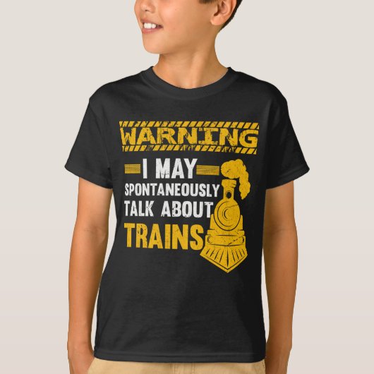 Funny Railfan Quote Trainspotter Lover Railr T-shirt (Voorkant)