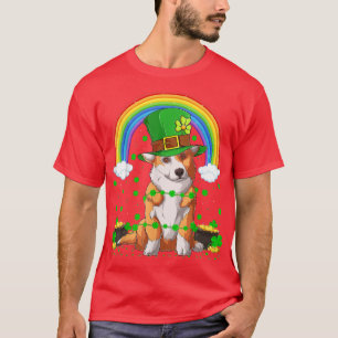 Funny  Rainbow Cardigan Welsh Corgi St T-shirt