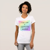 Funny Rainbow Zoom Meeting Humor Women's t-Shirt (Voorkant volledig)
