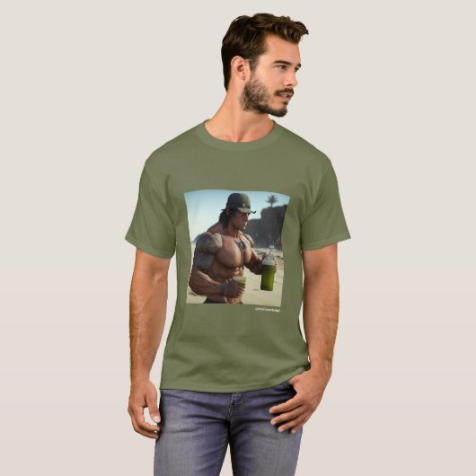 Funny Rambo Tshirt (Voorkant volledig)