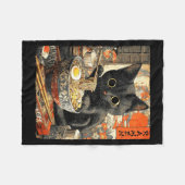 Funny Ramen Cat Noodle Lovers Anime Otaku  Fleece Deken (Voorkant (Horizontaal))