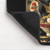 Funny Ramen Cat Noodle Lovers Anime Otaku  Muismat (Hoek)