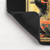 Funny Ramen Cat Noodle Lovers Anime Otaku  Muismat (Hoek)