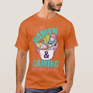 Funny Ramen Gamer T-shirt