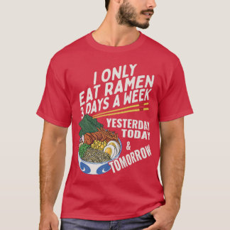 Funny Ramen Lover Anime Gezegde Japans noordwerk T-shirt