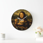 Funny Ramen Mona Lisa Grote Klok (Huis)