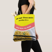 Funny Ramen Noodles Packet Custom Message Tote Bag (Dichtbij)