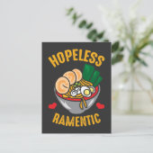 Funny Ramen Noodles Pun Romantic Lover Briefkaart (Staand voorkant)