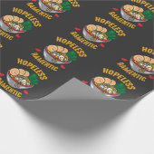 Funny Ramen Noodles Pun Romantic Lover Cadeaupapier (Hoek)