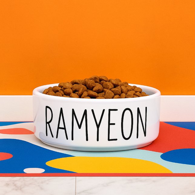 Funny Ramyeon Dog Voerbakje (Funny Ramyeon Dog Bowl
)