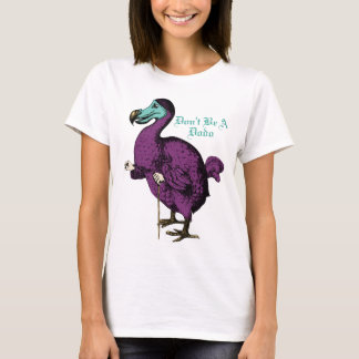 Funny Random Alice in Wonderland Dodo Bird T-shirt